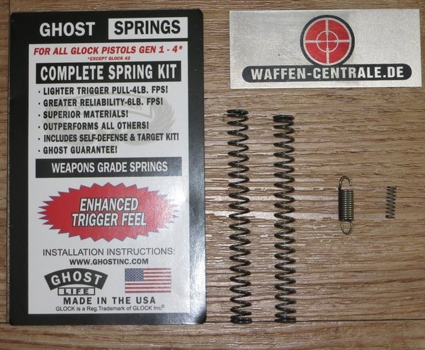 Ghost Inc. Abzugs-Tuningpaket für Glock Pistolen